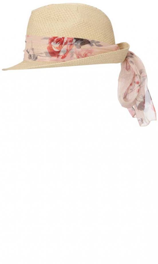 Matalan Floral Tie Back Hat, £6