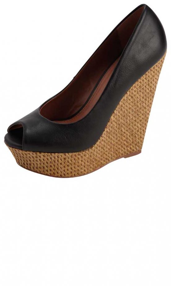 Matalan Raffia Peep Toe Wedge, £18