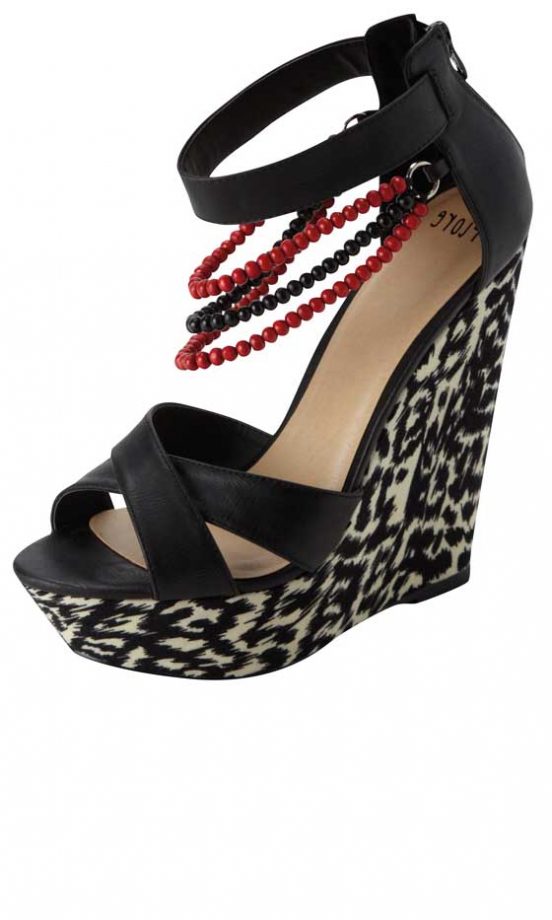 Matalan Tribal Beaded Wedges Sandal, £20
