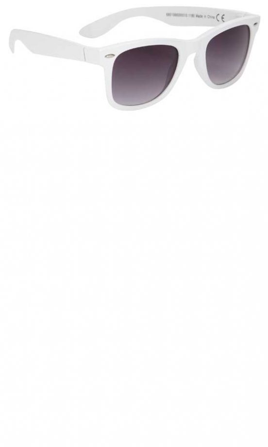 Matalan White Retro Sunglasses, £5