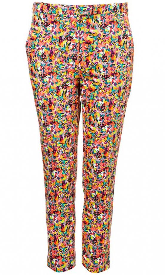 Topshop Printed Trousers, £40