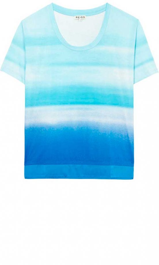 Reiss Printed Blue T-Shirt, £59
