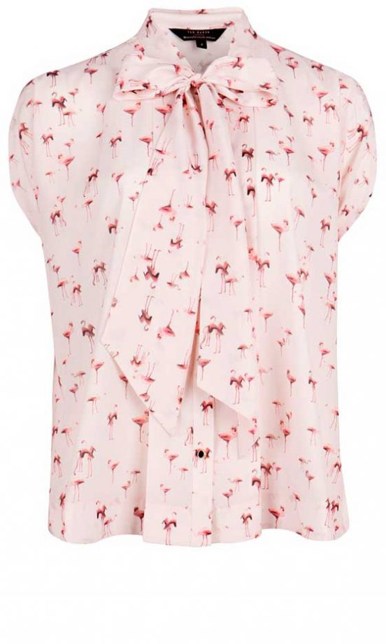 Ted Baker Flamingo Print Blouse, £99