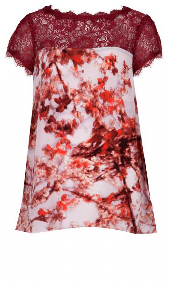 Ted Baker Floral Lace Top, £99