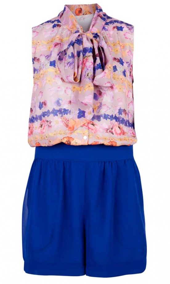 Ted Baker Printed Playsuit, £129