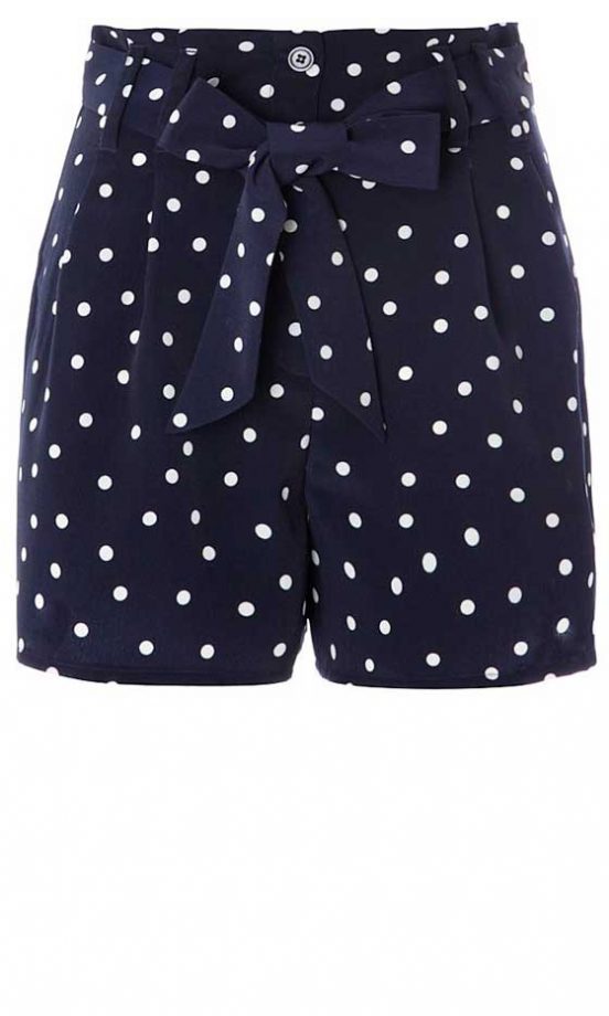George at ASDA Tie Waist Polka Dot Shorts, £12