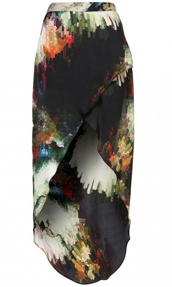 Topshop Colour Burts Maxi Skirt, £55