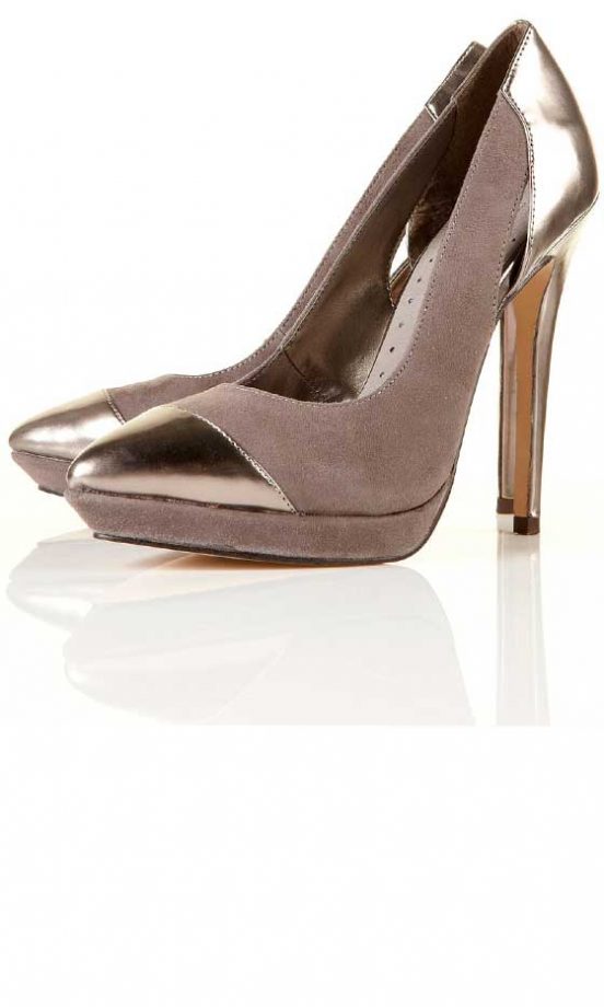 Topshop Contrast Toecap Point, £62