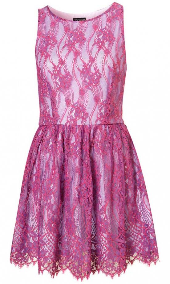 Topshop Lace Dress, £75