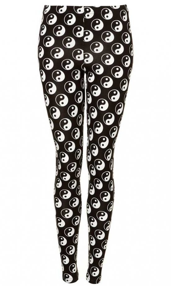 Topshop Ying Yang Print Leggings, £20