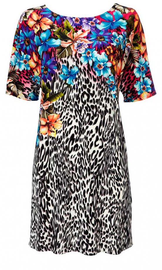 Wallis Animal And Floral Tunic Dress, £36