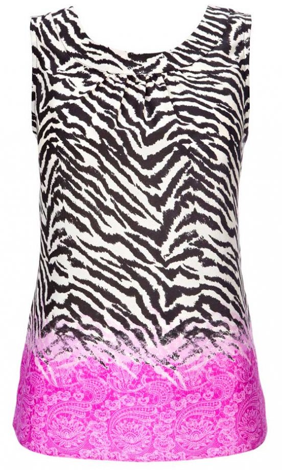 Wallis Zebra Blouse, £28