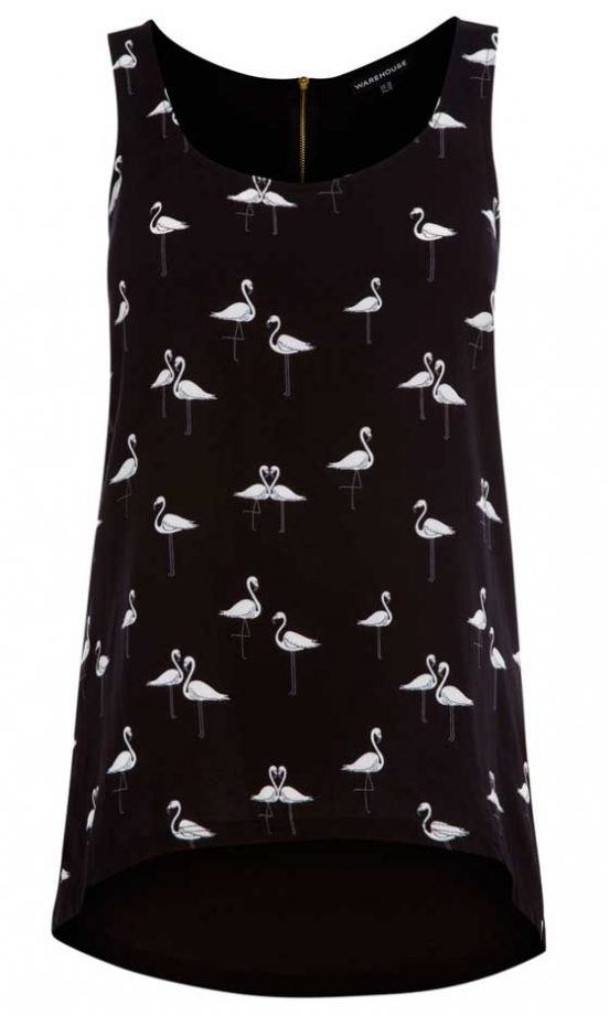 Warehouse Flamingo Vest, £25