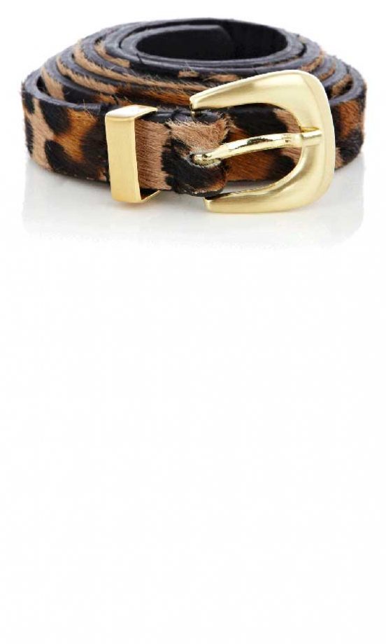 Warehouse Leopard Print Hair Belt, £20