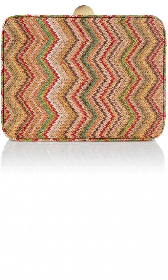 Warehouse Straw Box Bag, £28