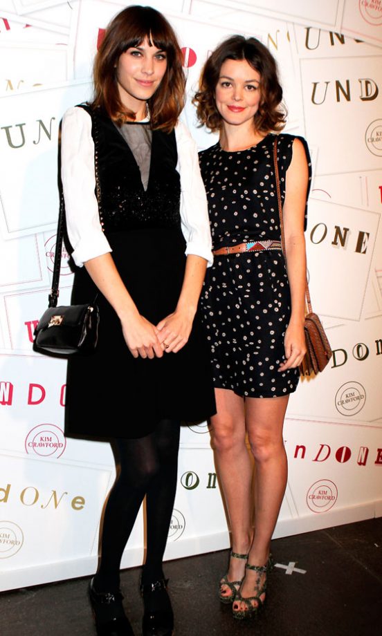Alexa Chung and Nora Zehetner At An Art Opening In New York, 2012