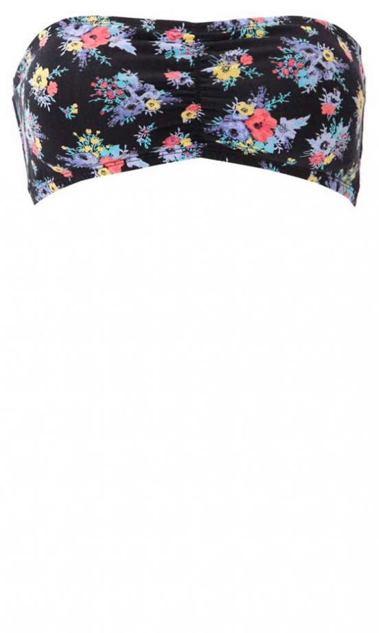 George At ASDA Floral Bandeau Top, £4