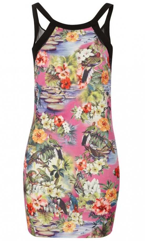 Matalan Tropical Body Con Dress, £20