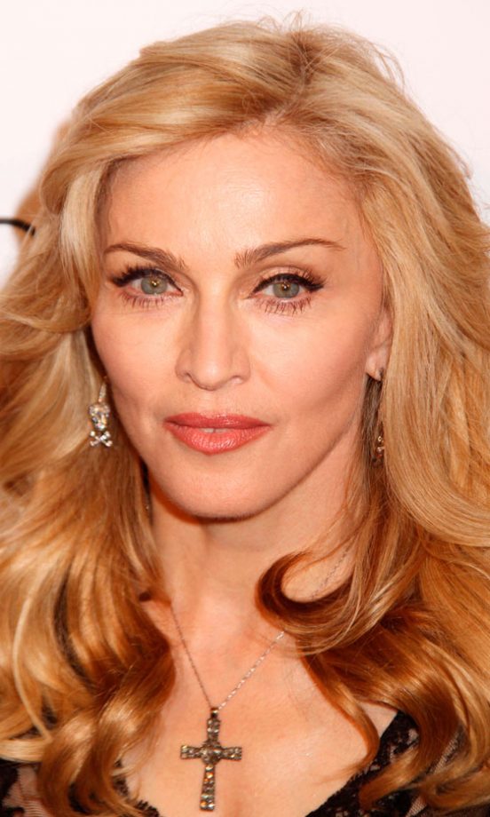 Madonna Steals The Limelight With Her Night Time Curls, 2012