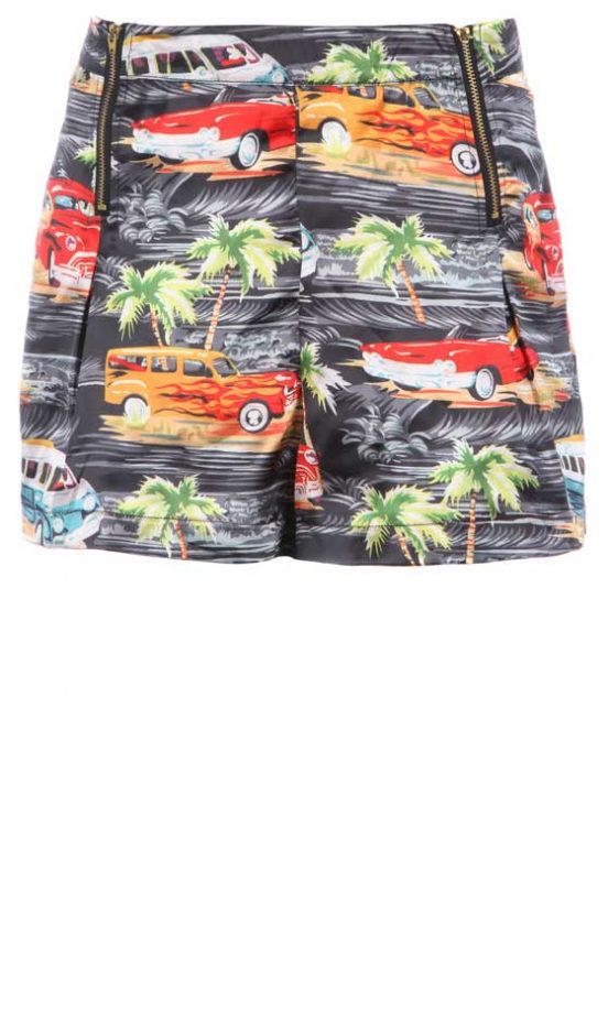 Missguided Car Print Shorts, £18.99