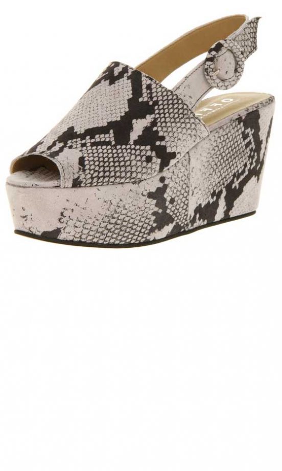 Office Snakeskin Wedges, £68