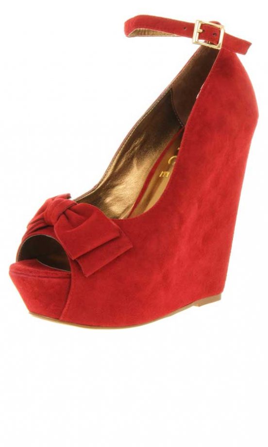 Office Bow Front Wedges, £75