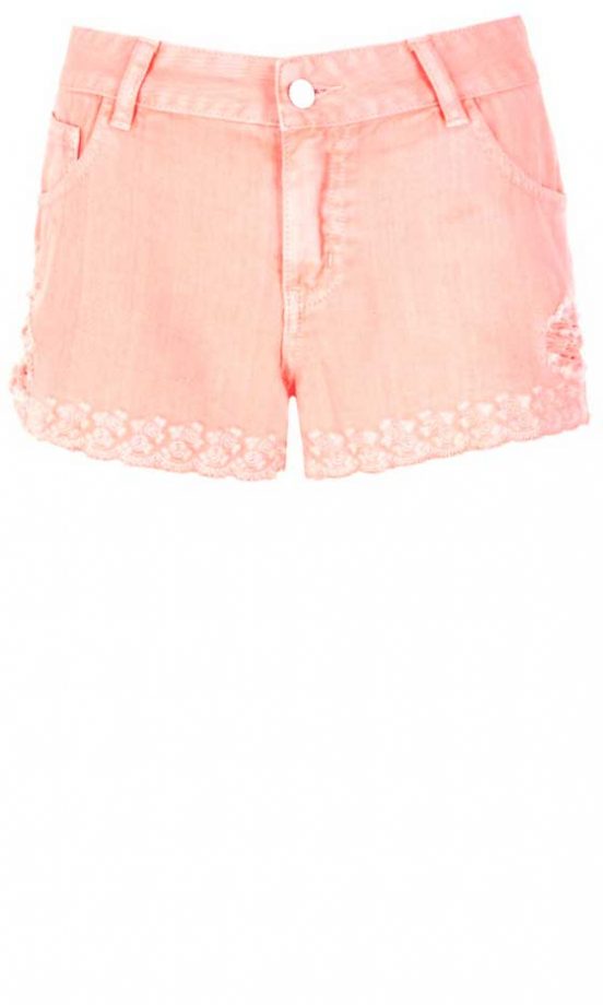 George At ASDA Pastel Embroidered Shorts, £12