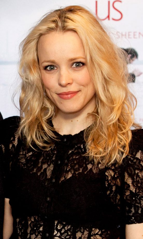 Rachel McAdams Works Simple blonde Curls On The Red Carpet, 2012