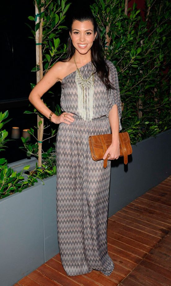Kourtney Kardashian Attends The 'Unbreakable' Fragrance Launch, LA, April 2011