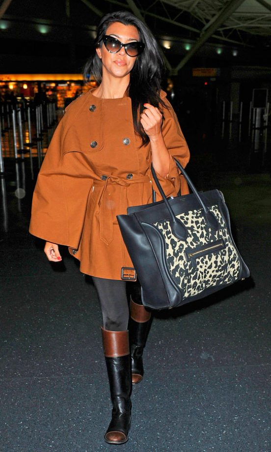 Kourtney Kardashian Arrives At JFK Airport, May 2011