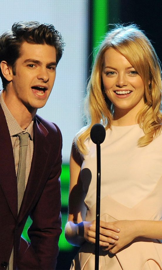 Andrew Garfield And Emma Stone At The Kids' Choice Awards 2012