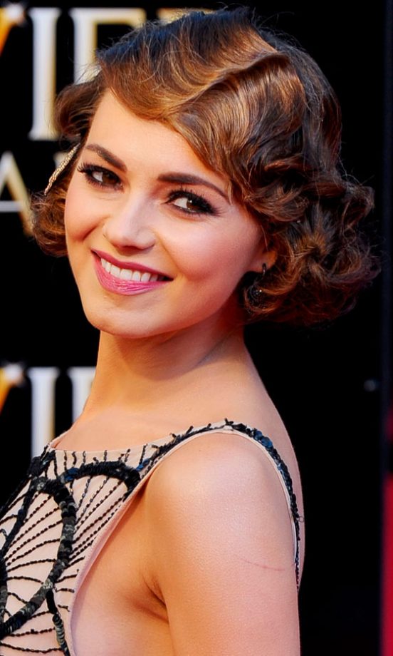 Kara Tointon Channels Her Inner Flapper Girl, Just Watch Her Smoulder, 2012