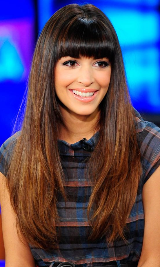 Hannah Simone Nails Gentle Dip-Dye, And The Healthiest Hair We've Seen In Ages, 2012
