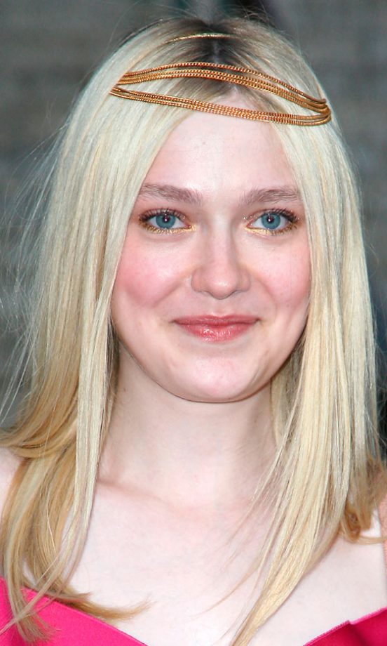 Dakota Fanning Gives Her Hair A Summer Twist With A Cute Headband, 2012