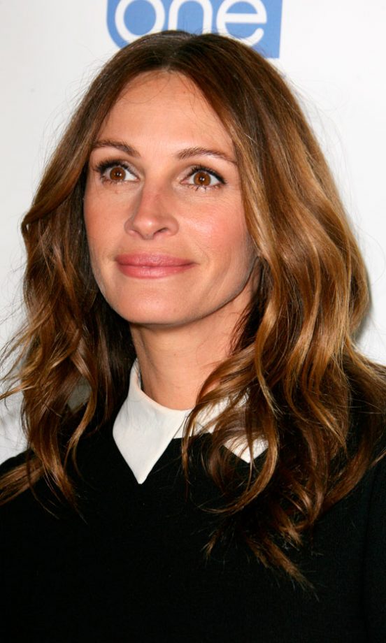 Julia Roberts Dons The Perfect Transitional Hair Colour, You Never fail To Impress Ms Roberts! 2012