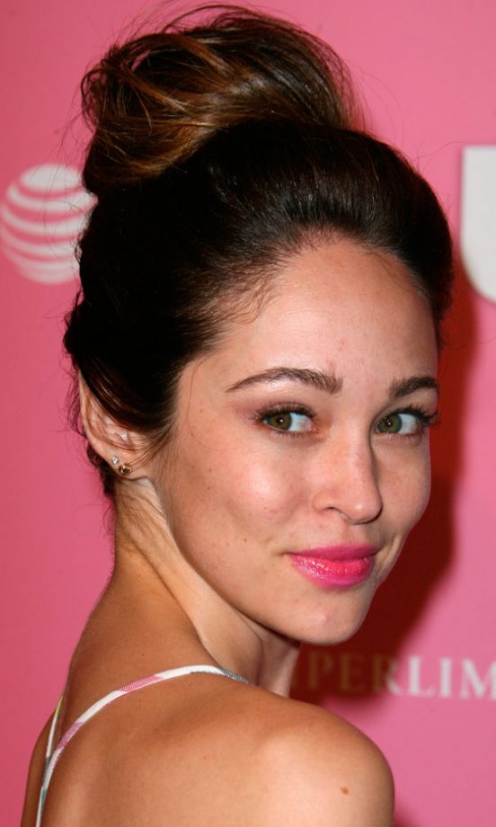 Autumn Reeser Works A Laid Back Top-Knot, We Love How Effortless It Is, 2012