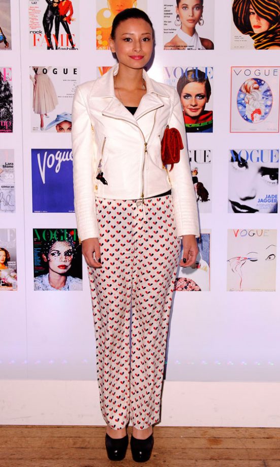 Leah Weller Trys Out The Pyjama Trend And We Love It! 2012