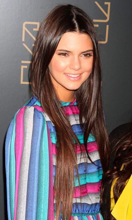 Kendall Jenner Reminded Us All Why We Love Hair Straighteners, 2012