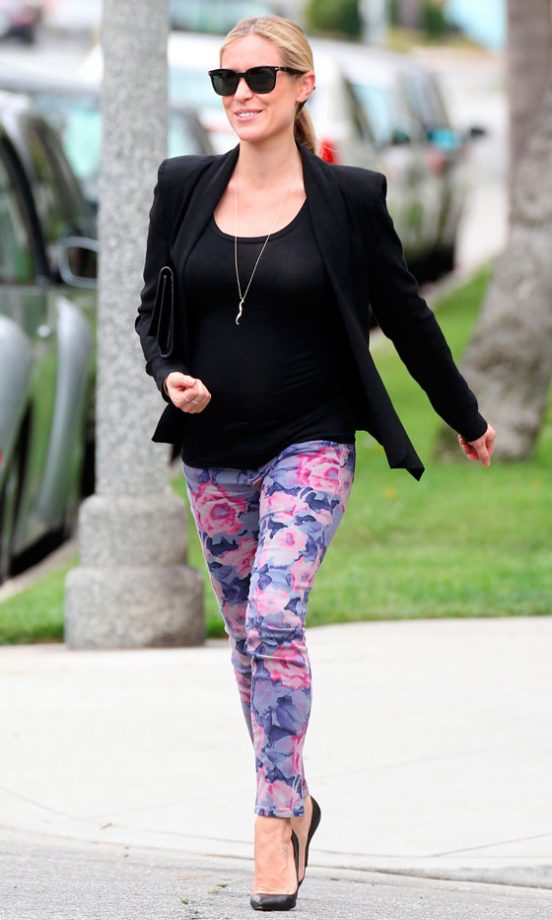 Kristin Cavallari Paraded Her Pins In Floral Skinny Jeans, 2012