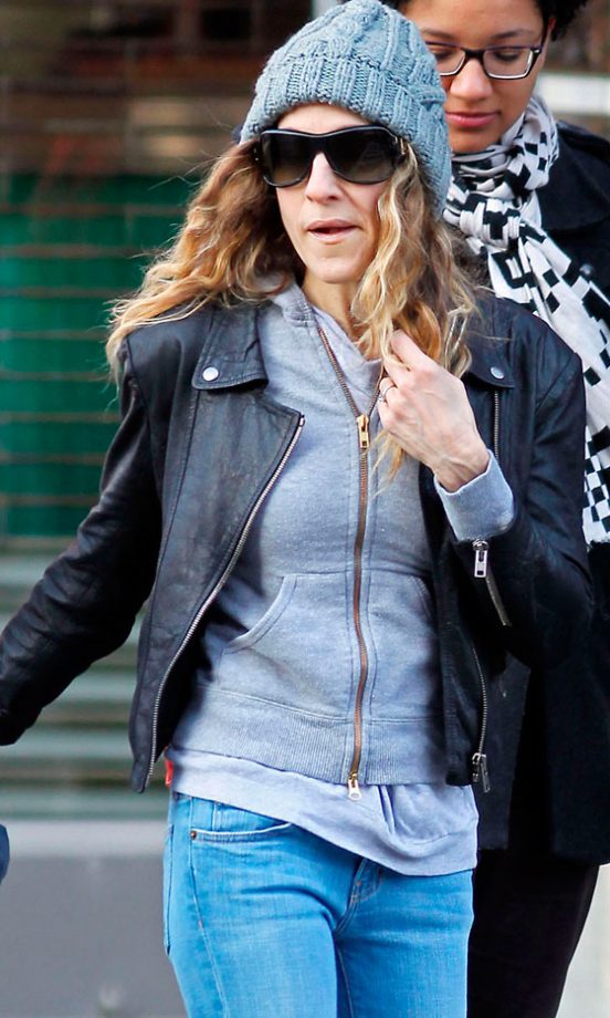 Sarah Jessica Parker Works The Dressed Down Look, 2012