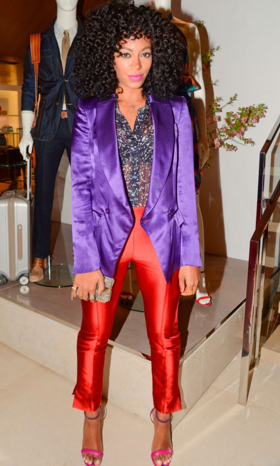 Solange Knowles Steals The Show In Rich Jewel Tones, 2012