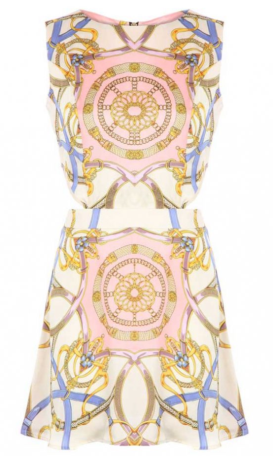 Missguided Scarf Print Dress, £26.99