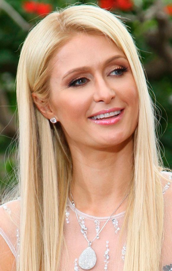 Paris Hilton Perfected Sleek Straight Hair, 2012
