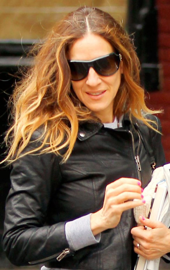 Sarah Jessica Parker Proved Off-Duty Dip Dye Totally Works, 2012