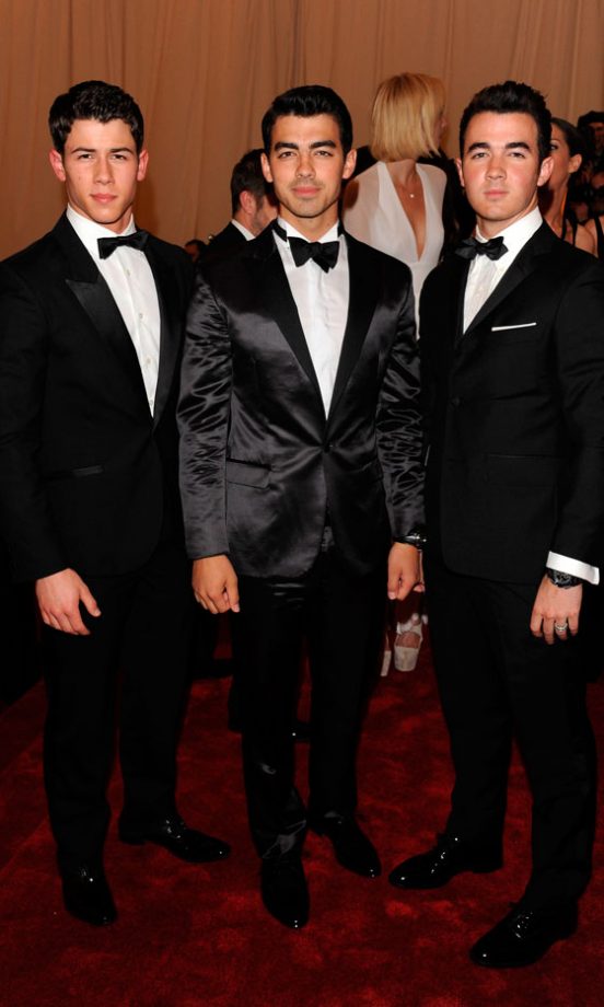 The Jonas Brothers Brushed Up Well At The Met Ball 2012