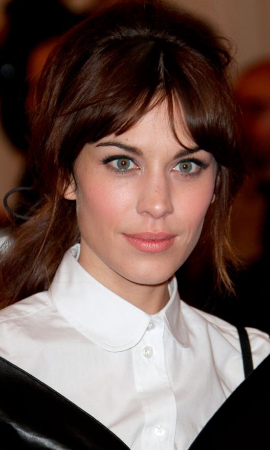 Alexa Chung Was Fresh Faced At The Met Ball 2012