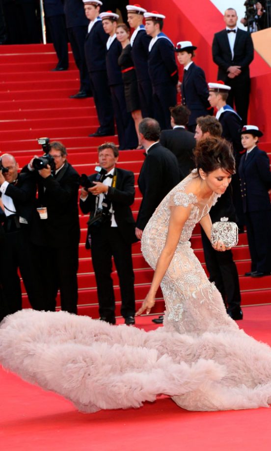 Eva Longoria In Marchesa At The 65th Cannes Film Festival, 2012