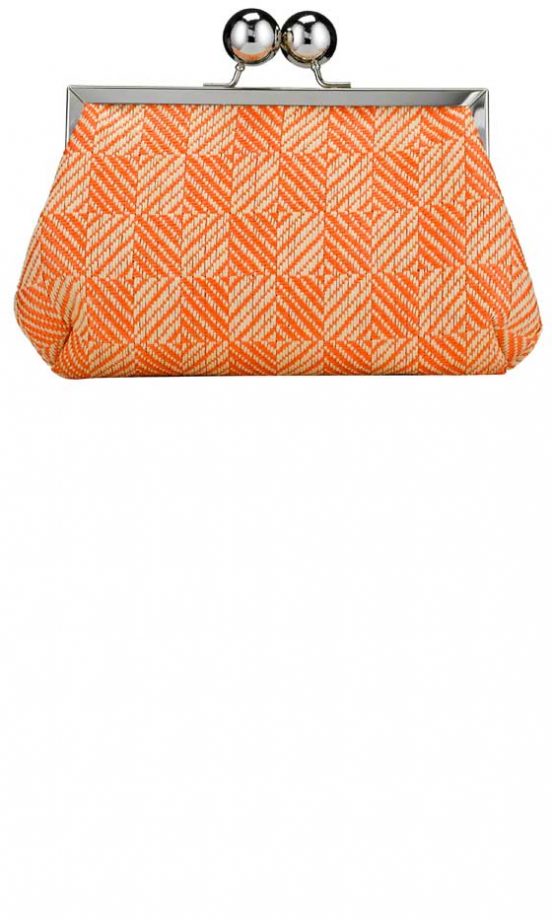 Oasis Check Straw Clutch Bag, £20