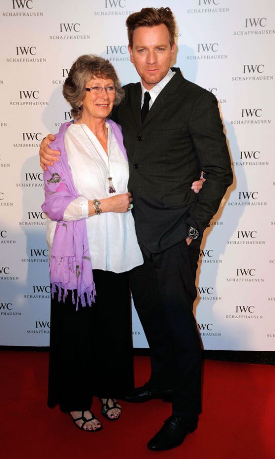 Ewan McGregor And His Mum At Cannes Film Festival 2012