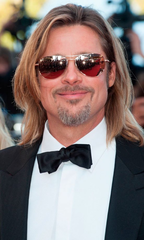 Brad Pitt In Balenciaga At Cannes Film Festival 2012